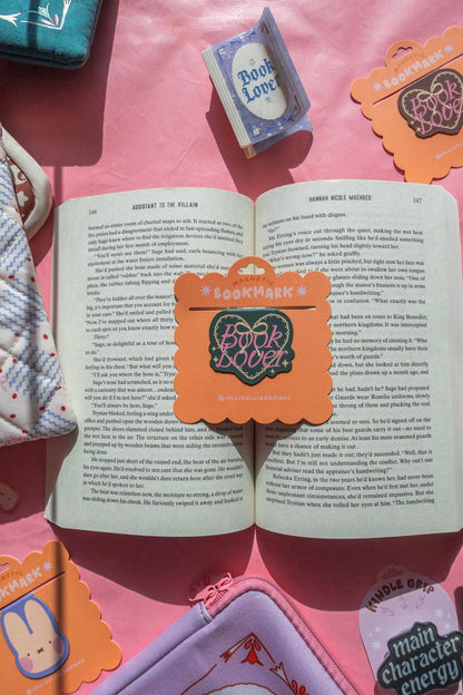 Book Lover Magnetic Bookmark