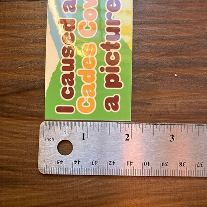 Cades Cove Bumper Sticker