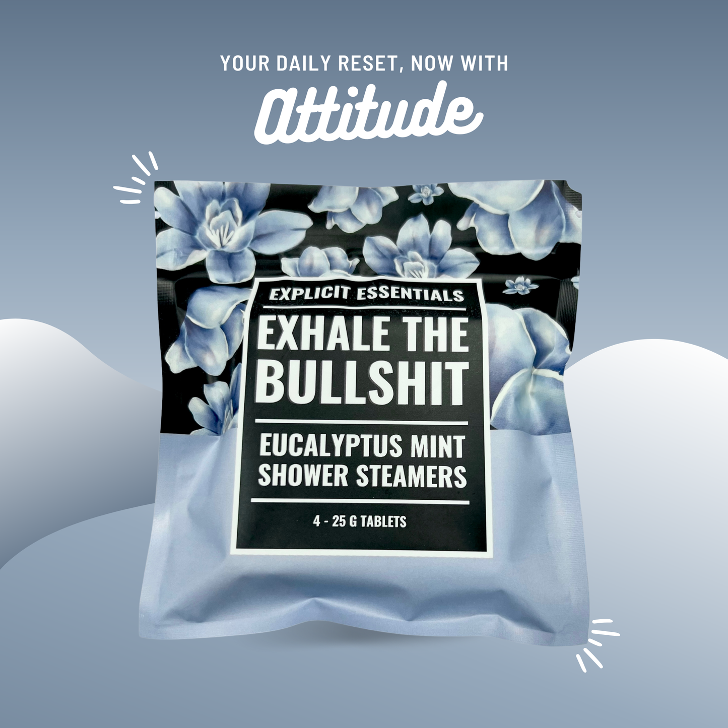 Exhale The Bull Eucalyptus Shower Steamers