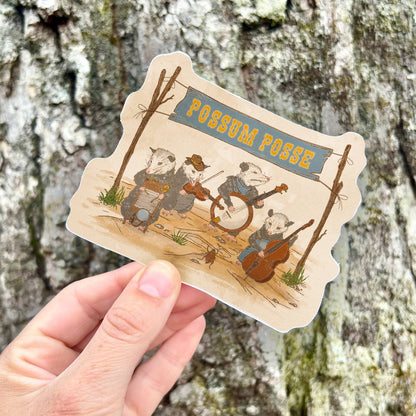 Opossum Posse Sticker