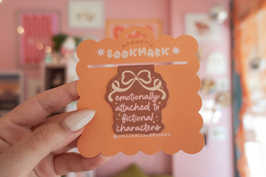 Emotionally Attached Magnetic Bookmark