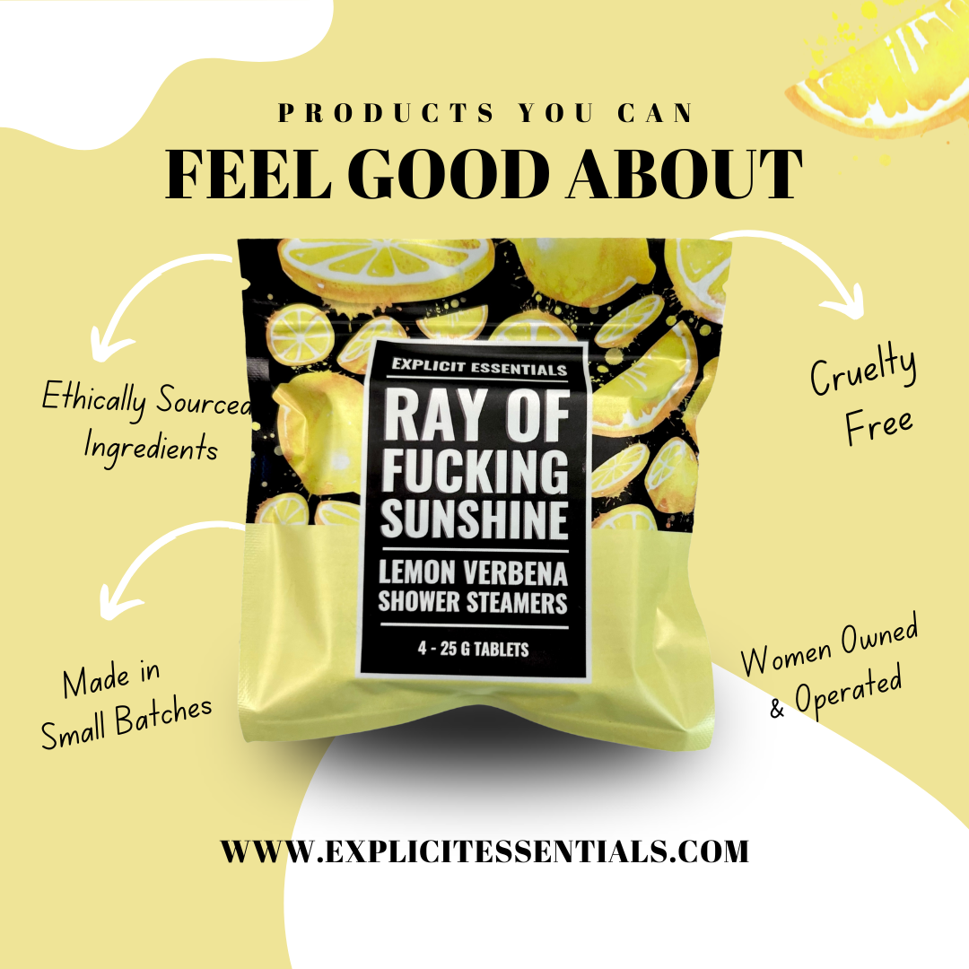 Ray of Sunshine Lemon Verbena Shower Steamers