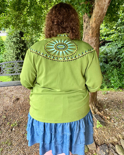 Bob Mackie Zip Up 3X Vintage