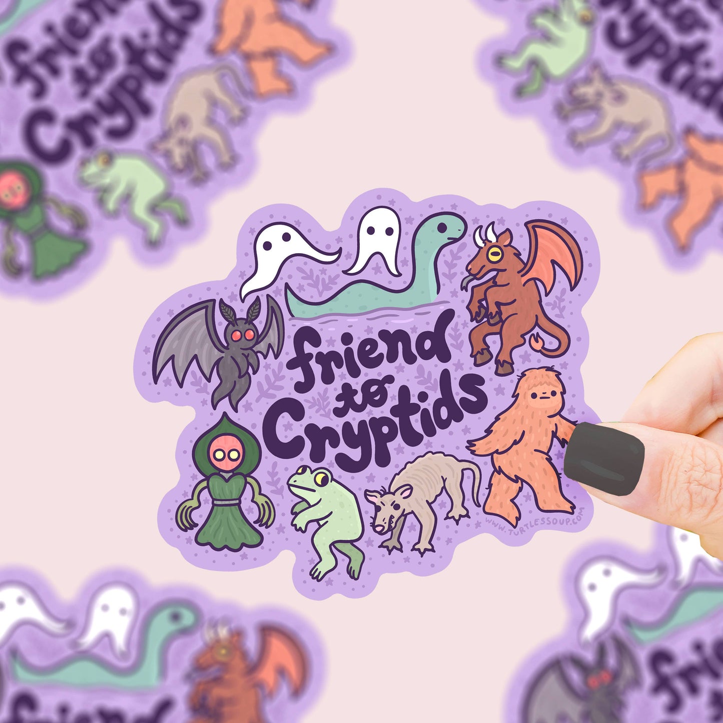 Friend to Cryptids Sticker