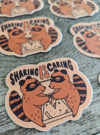 Sharing is Caring Sticker