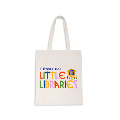 Little Libraries Canvas Tote