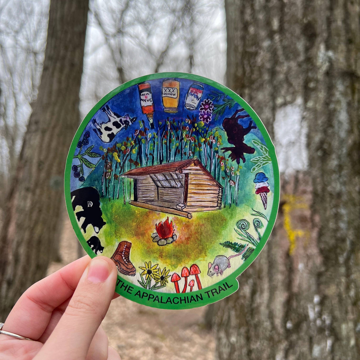 Ode to the Appalachian Trail Sticker