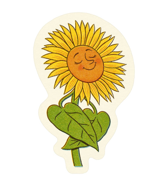 Happy Sunflower Sticker