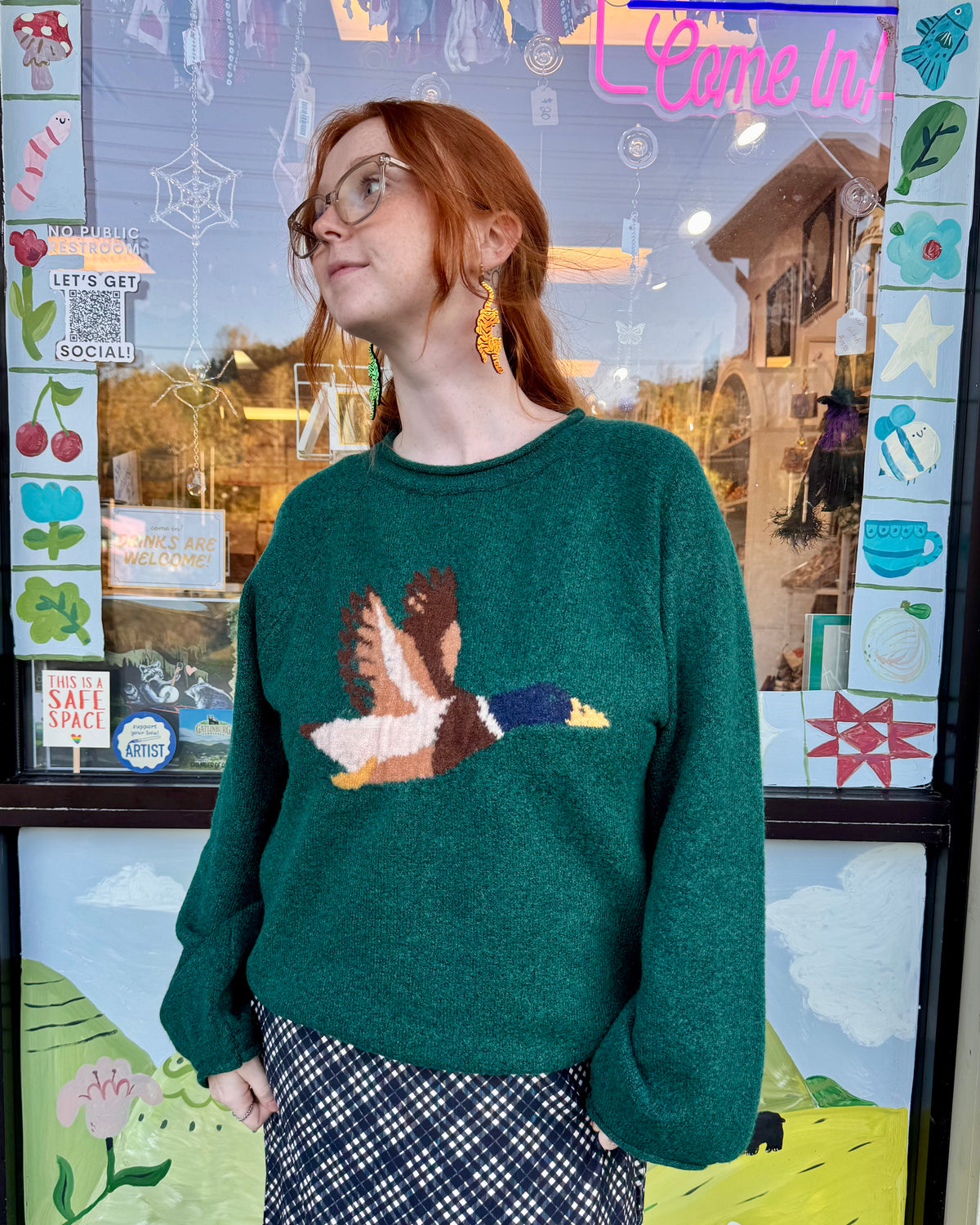Mallard in Flight Sweater