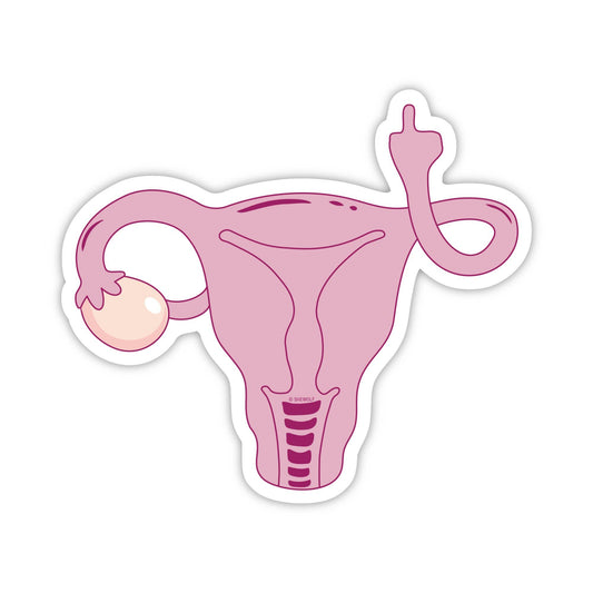 Angry Uterus Sticker