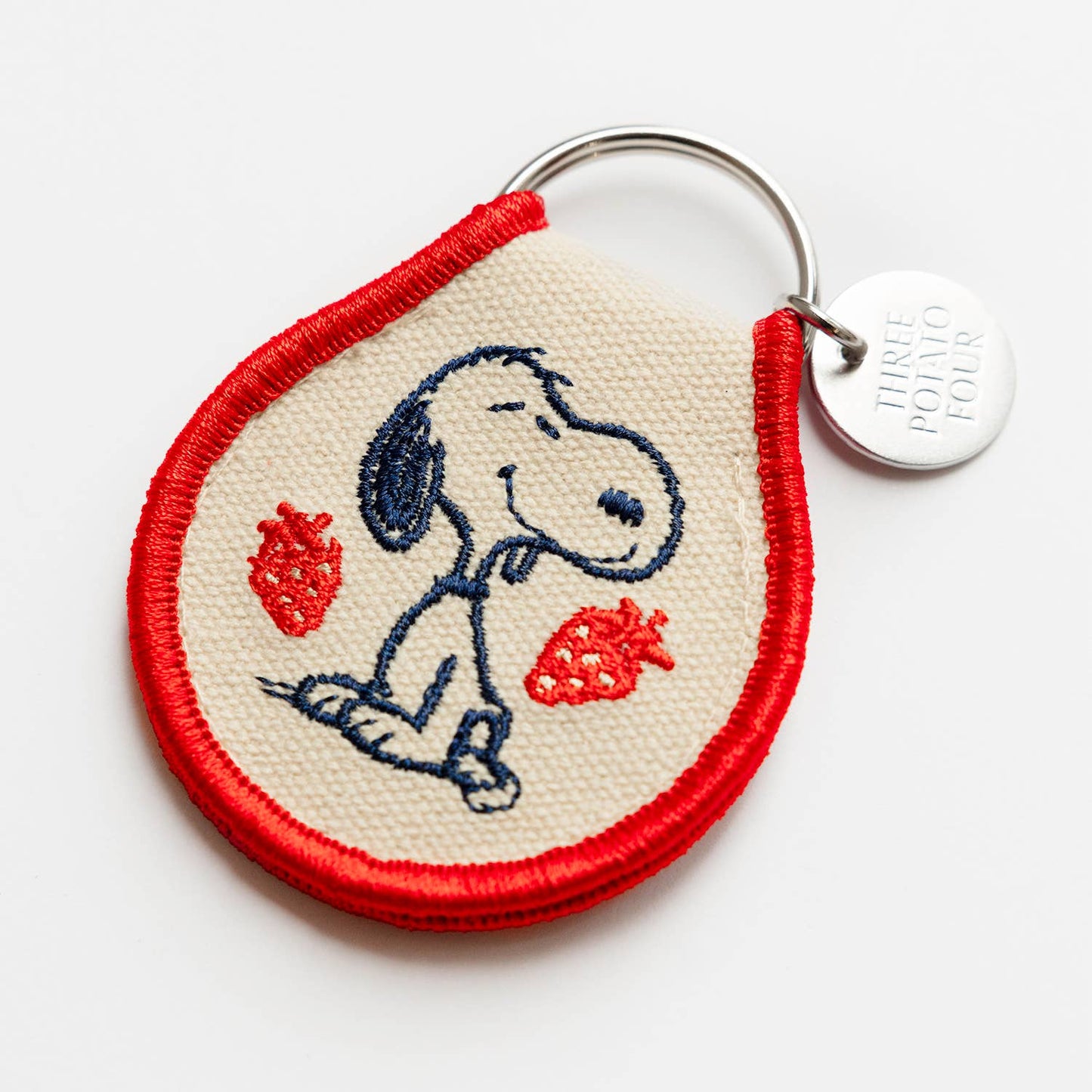 Snoopy Strawberry Patch Keychain - Peanuts®