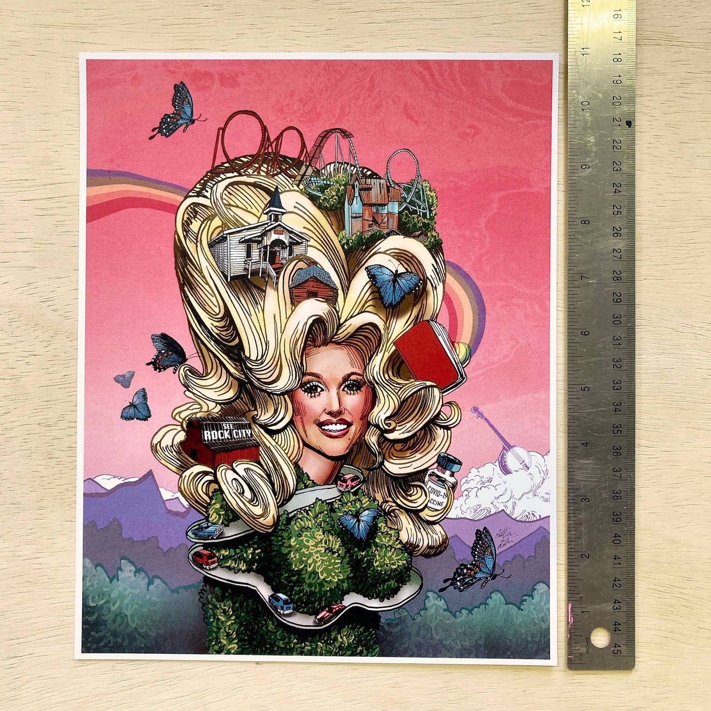 Dolly 8.5x11 Art Print