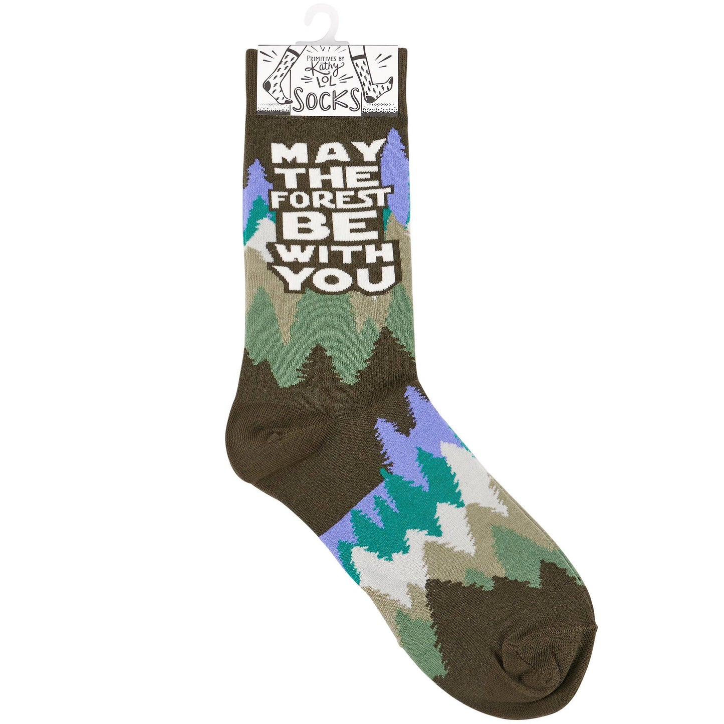 May The Forest Be With You Socks