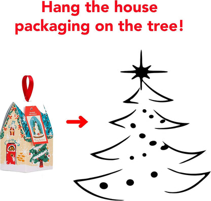 Snow Globe Puzzle Ornament