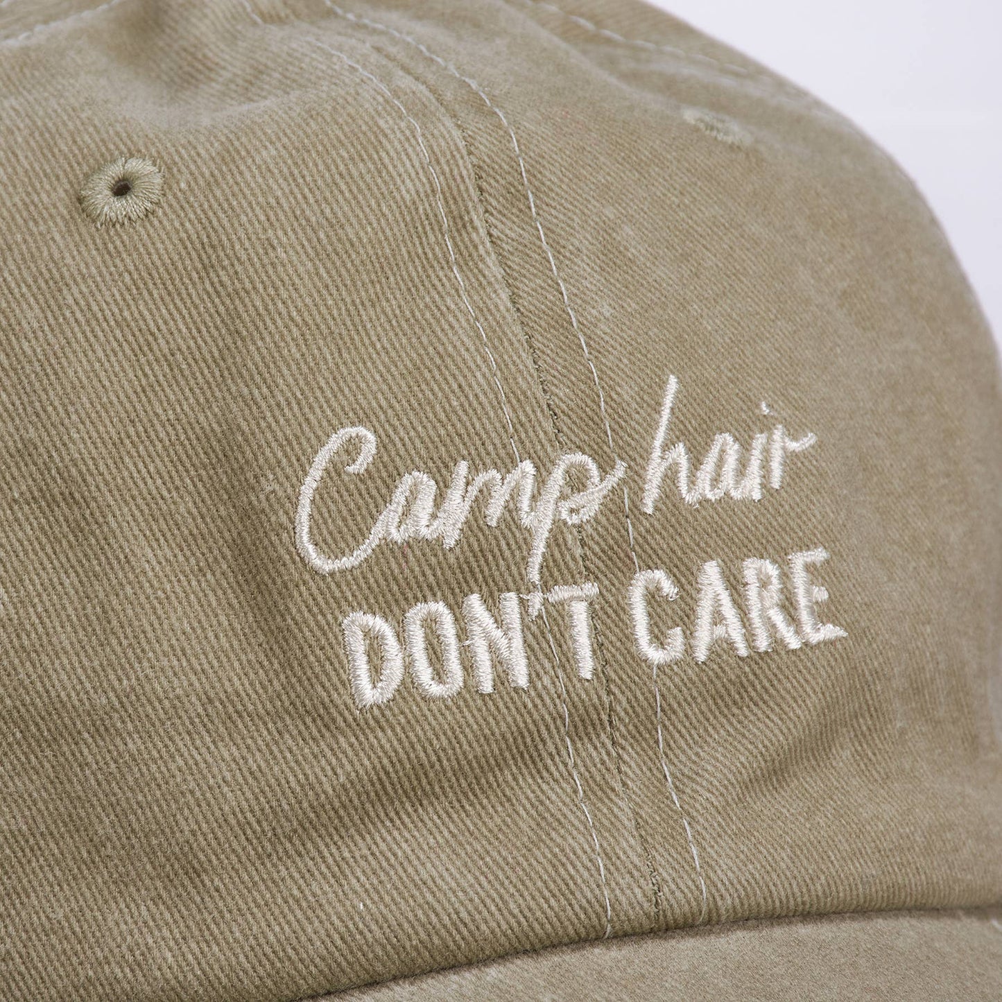 Camp Hair Baseball Cap