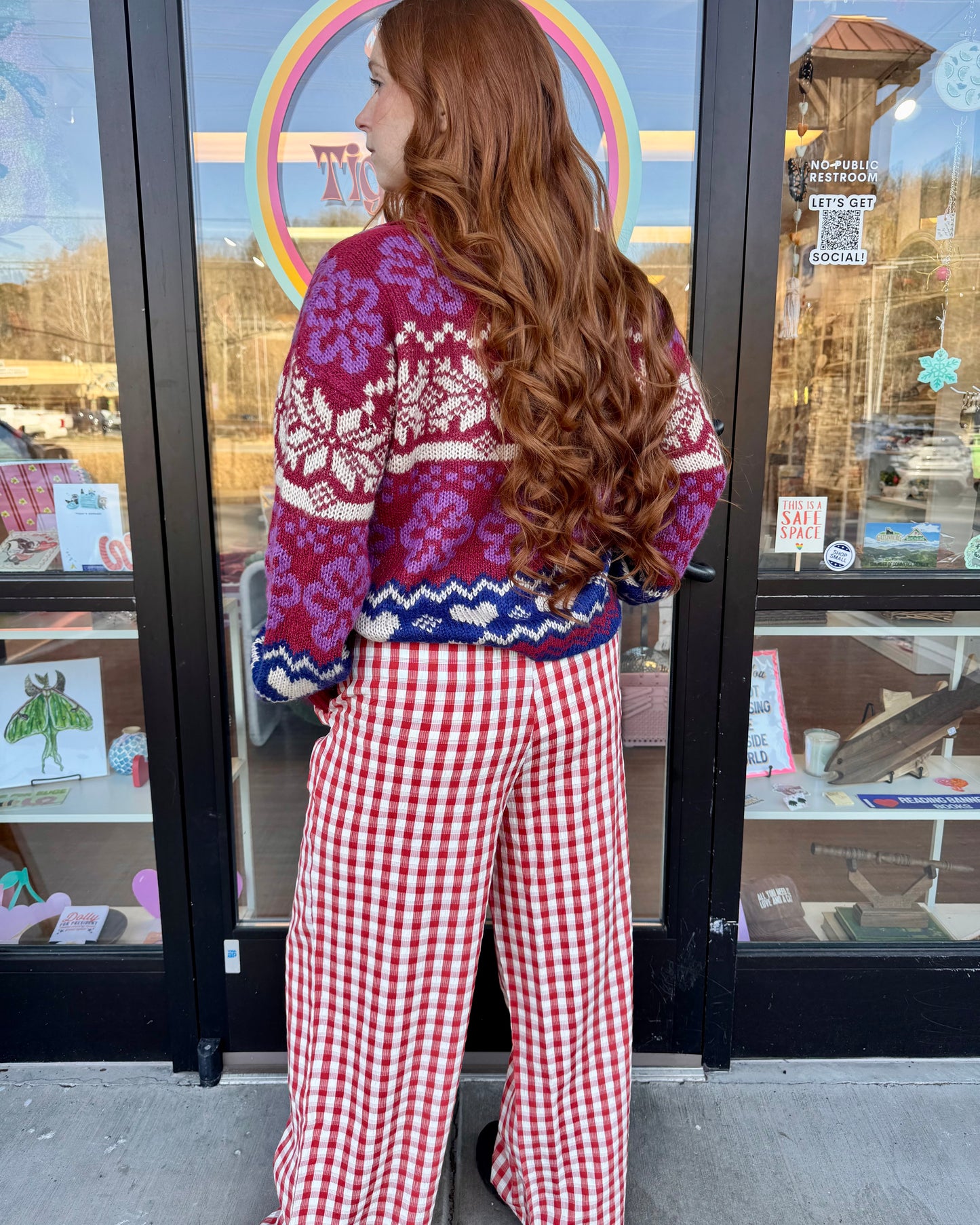Cherry Hearthside Pants