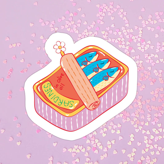 Cute Sardines Sticker