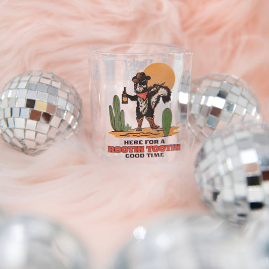 Rootin Tootin Shot Glass 