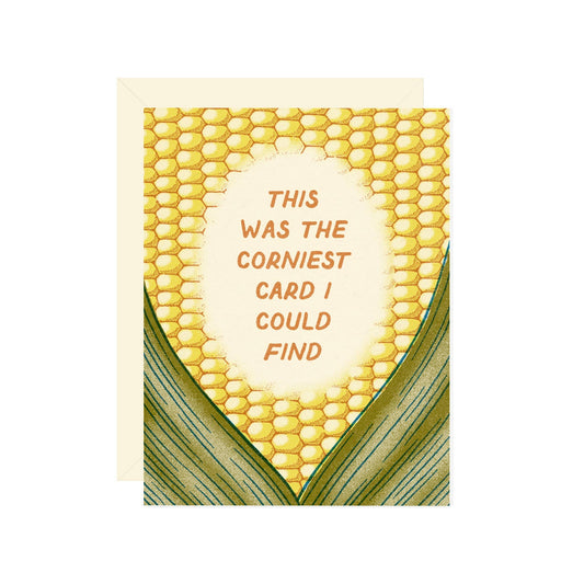 Corny Greeting Card
