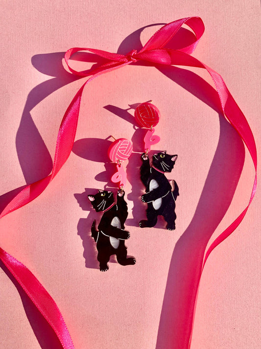 Got to be Kitten Me Earrings