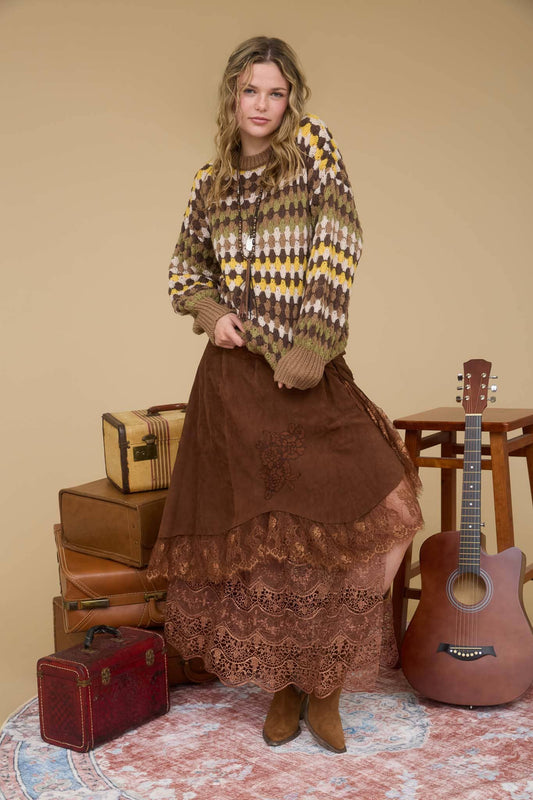 Bohemian Daze Crewneck Sweater