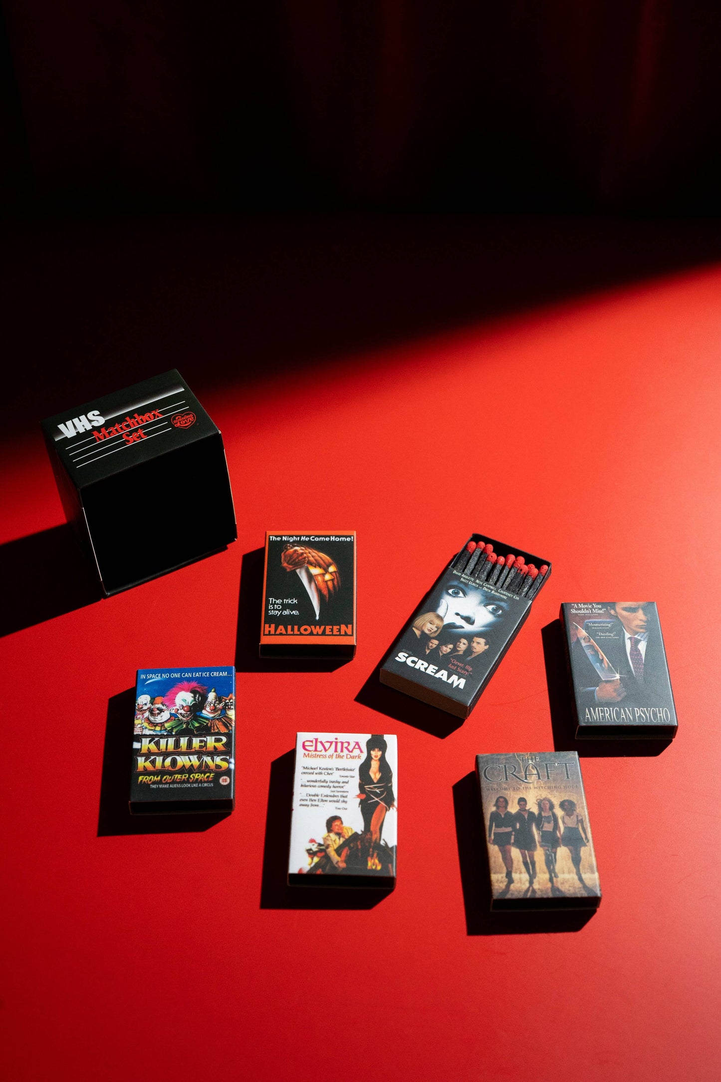 Horror VHS Match Box Set
