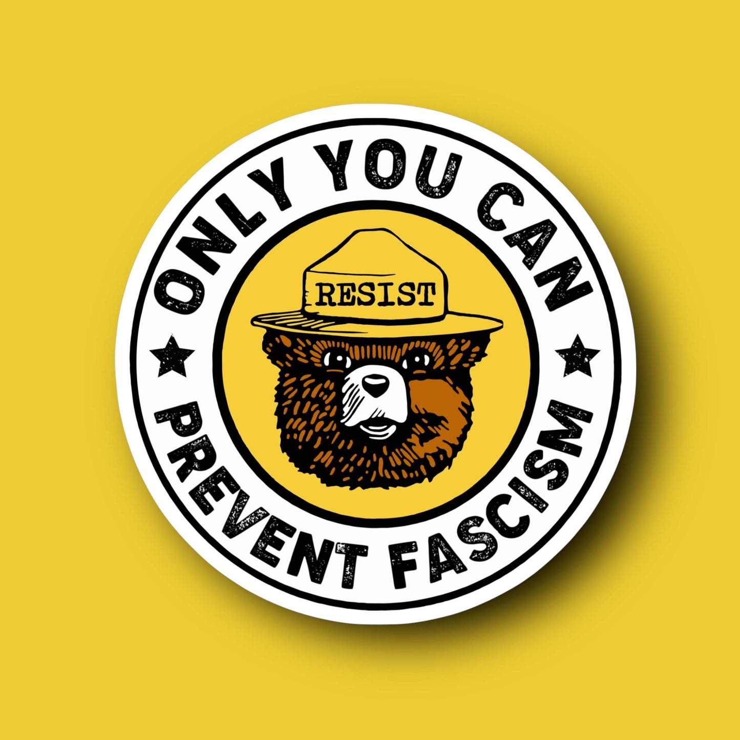 Prevent Fascism Resist Sticker