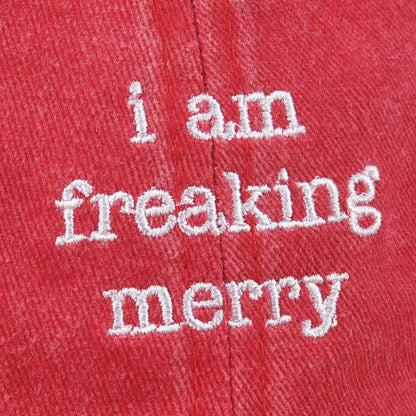 Freaking Merry Baseball Cap