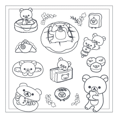 Rilakkuma Coloring Book: Sweet & Savory Treats