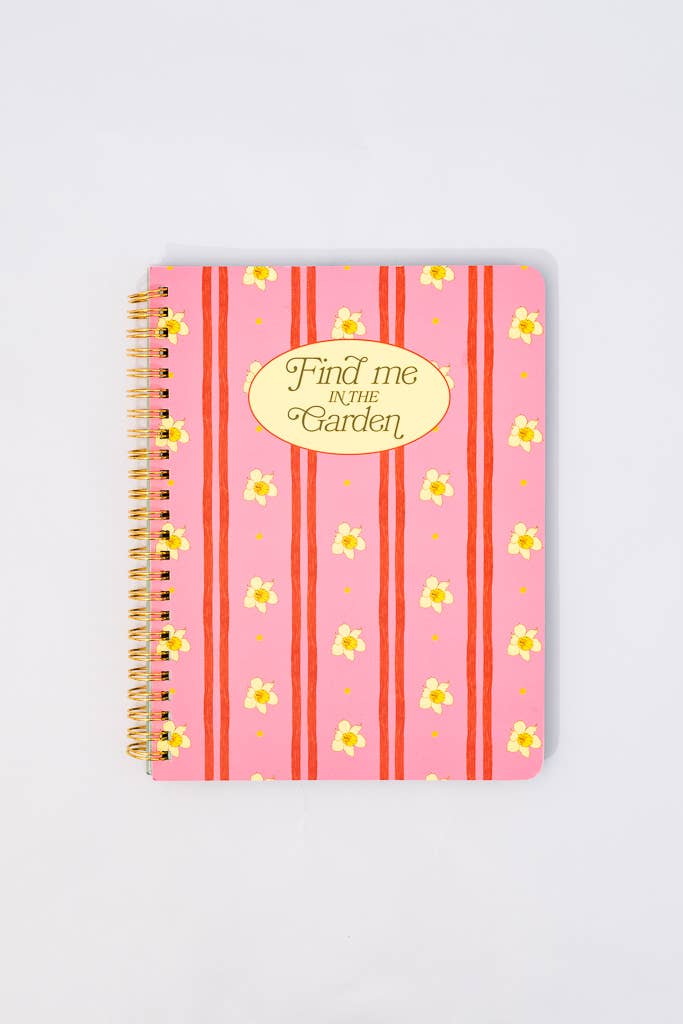 Find Me in the Garden Mini Notebook