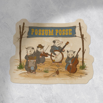 Opossum Posse Sticker