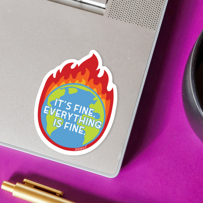Everything's Fine Sticker