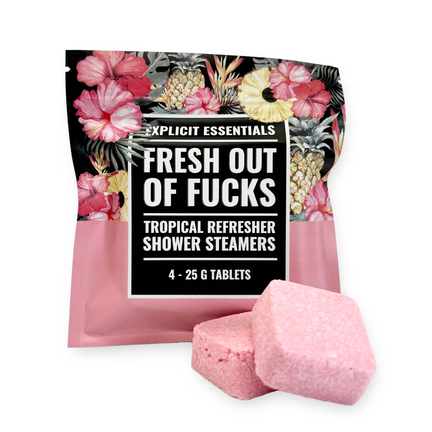 Fresh Outta Fs Grapefruit|Hibiscus Shower Steamers