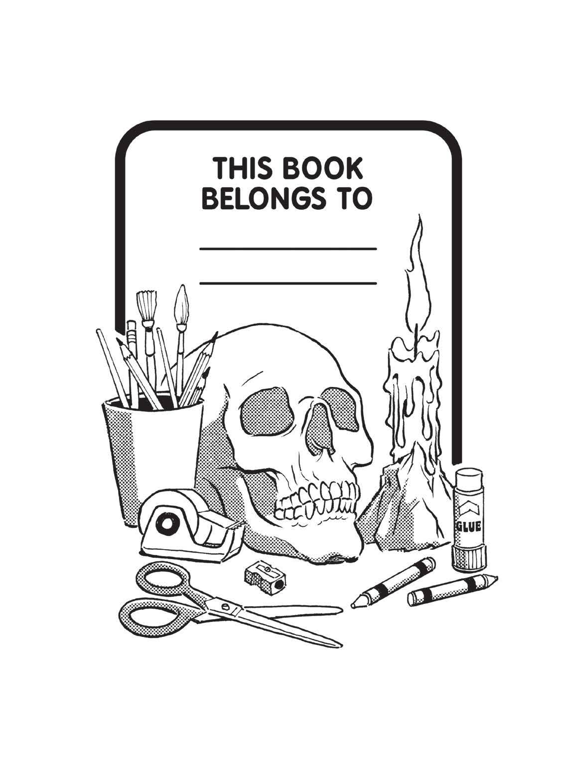 Let's Summon Demons Coloring Book