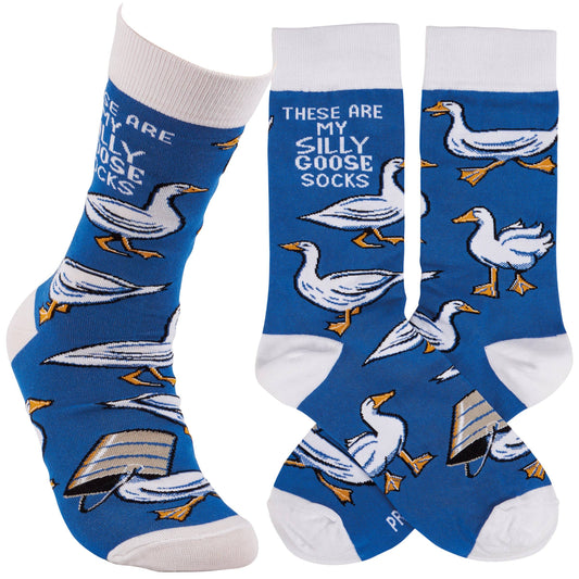 These Are My Silly Goose Socks