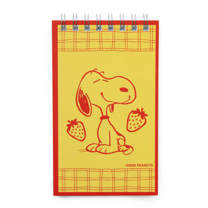 Snoopy Strawberry Mini Notebook - Peanuts ®