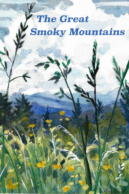 Great Smoky Mountains Postcard