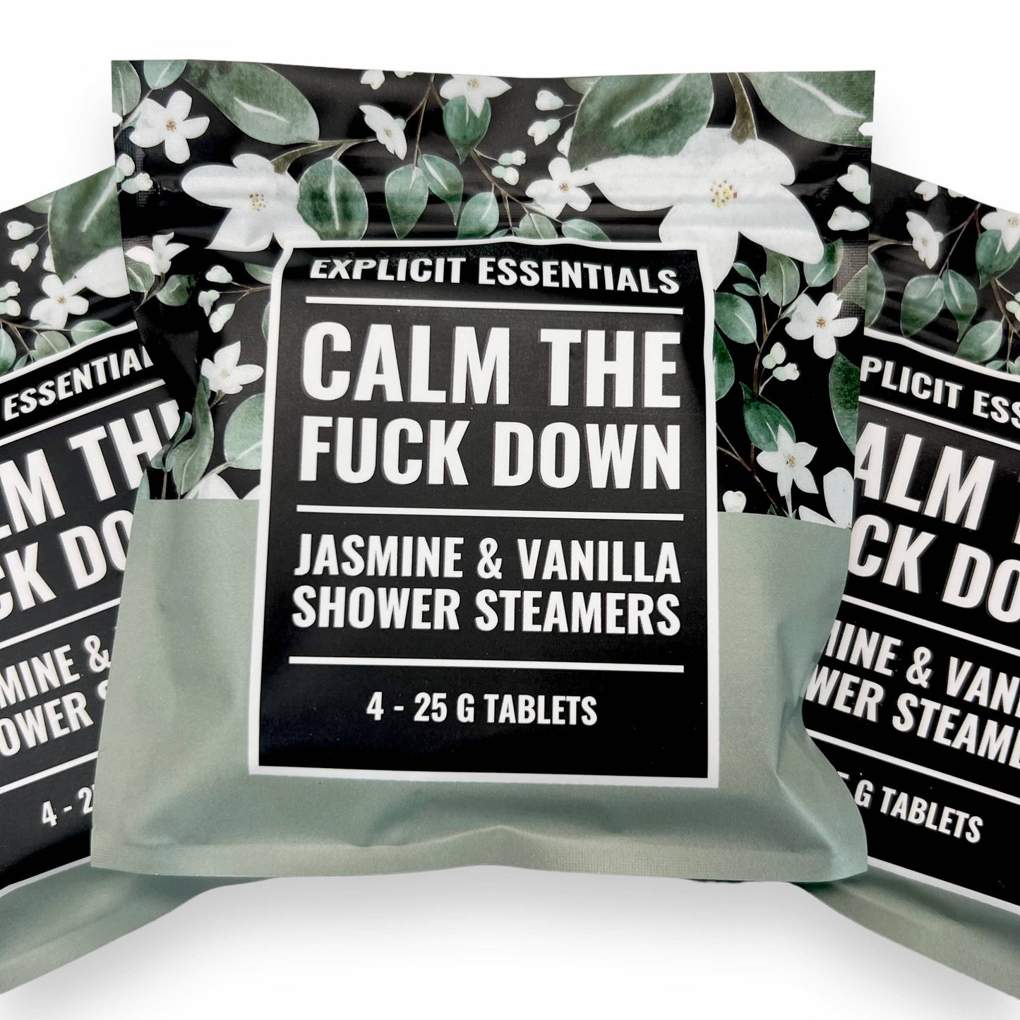 Calm TF Down Jasmine|Vanilla Shower Steamers