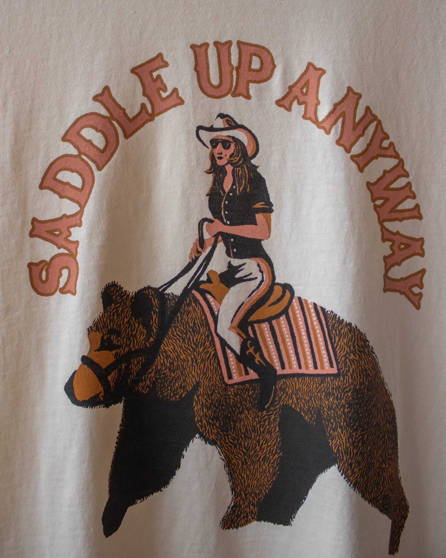 Saddle Up Anyway Bear Tee