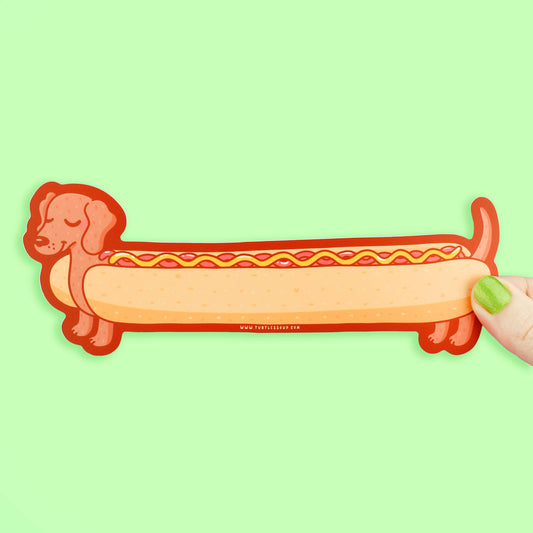 Hot Dog Long Sticker