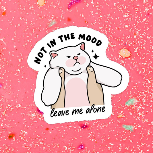 Leave Me Alone Sticker