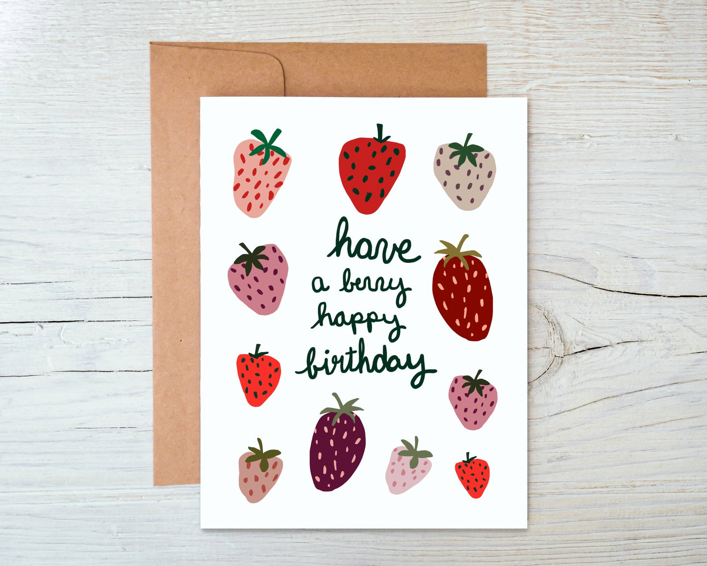 Have a Berry Happy Birthday Card