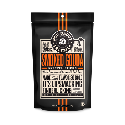 Smoked Gouda Seasoned Pretzels