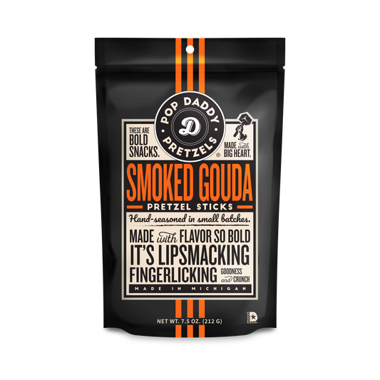 Smoked Gouda Seasoned Pretzels