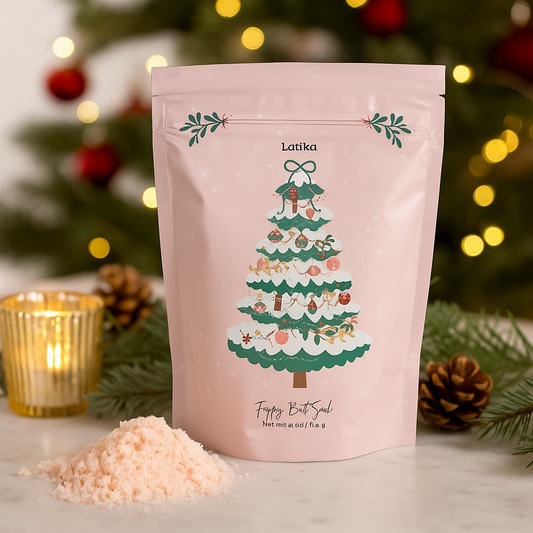 Pink Christmas Tree 🎄Holiday Bath Soak