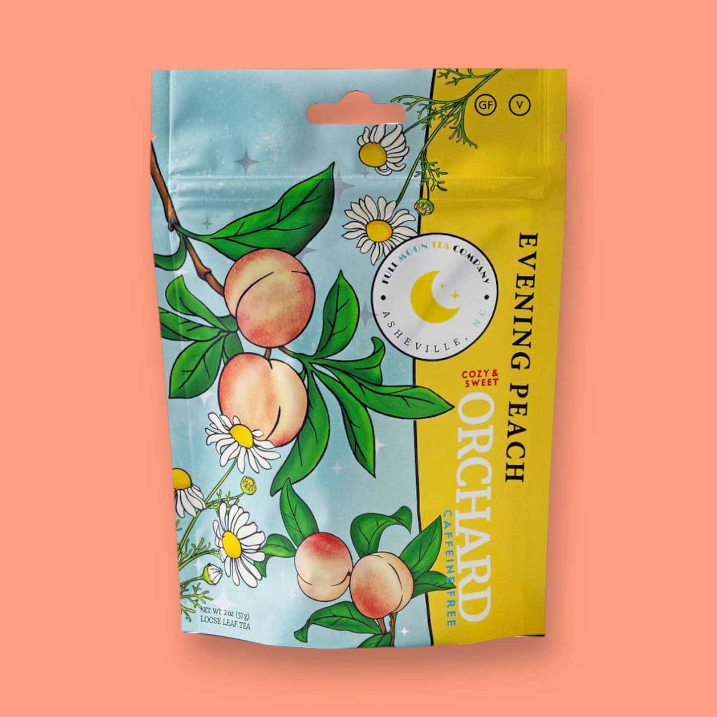 Evening Peach Orchard Loose Leaf Caffeine-Free Tea
