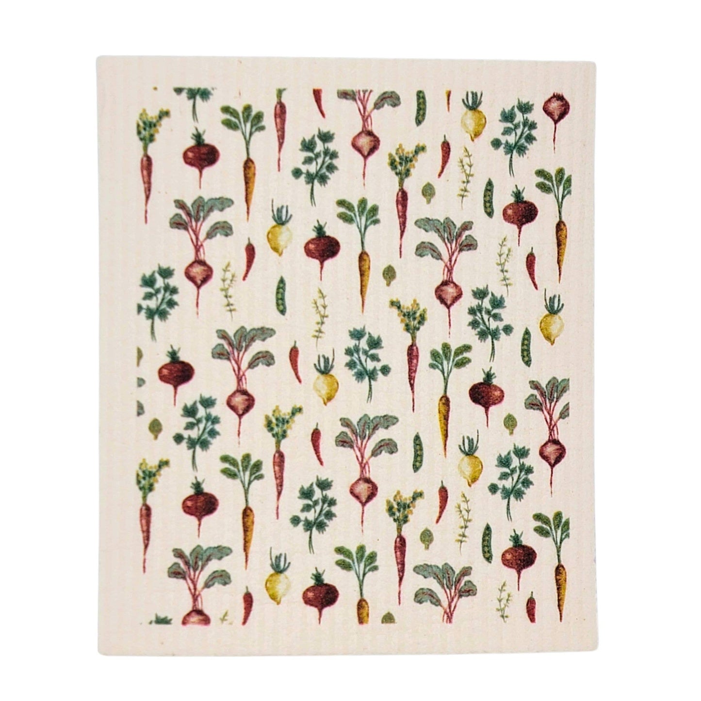 Root Vegetables Swedish Dishcloth