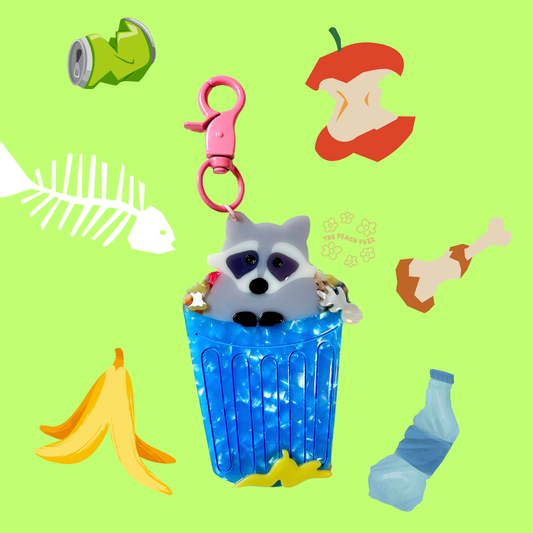 Trash Panda Bag Charm