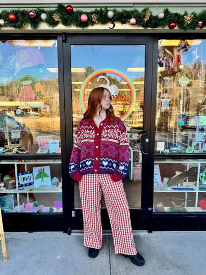 Cherry Hearthside Pants