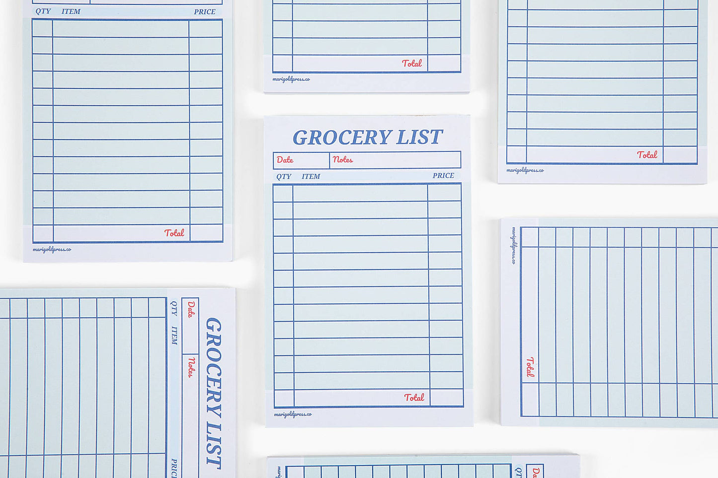 Grocery List Notepad